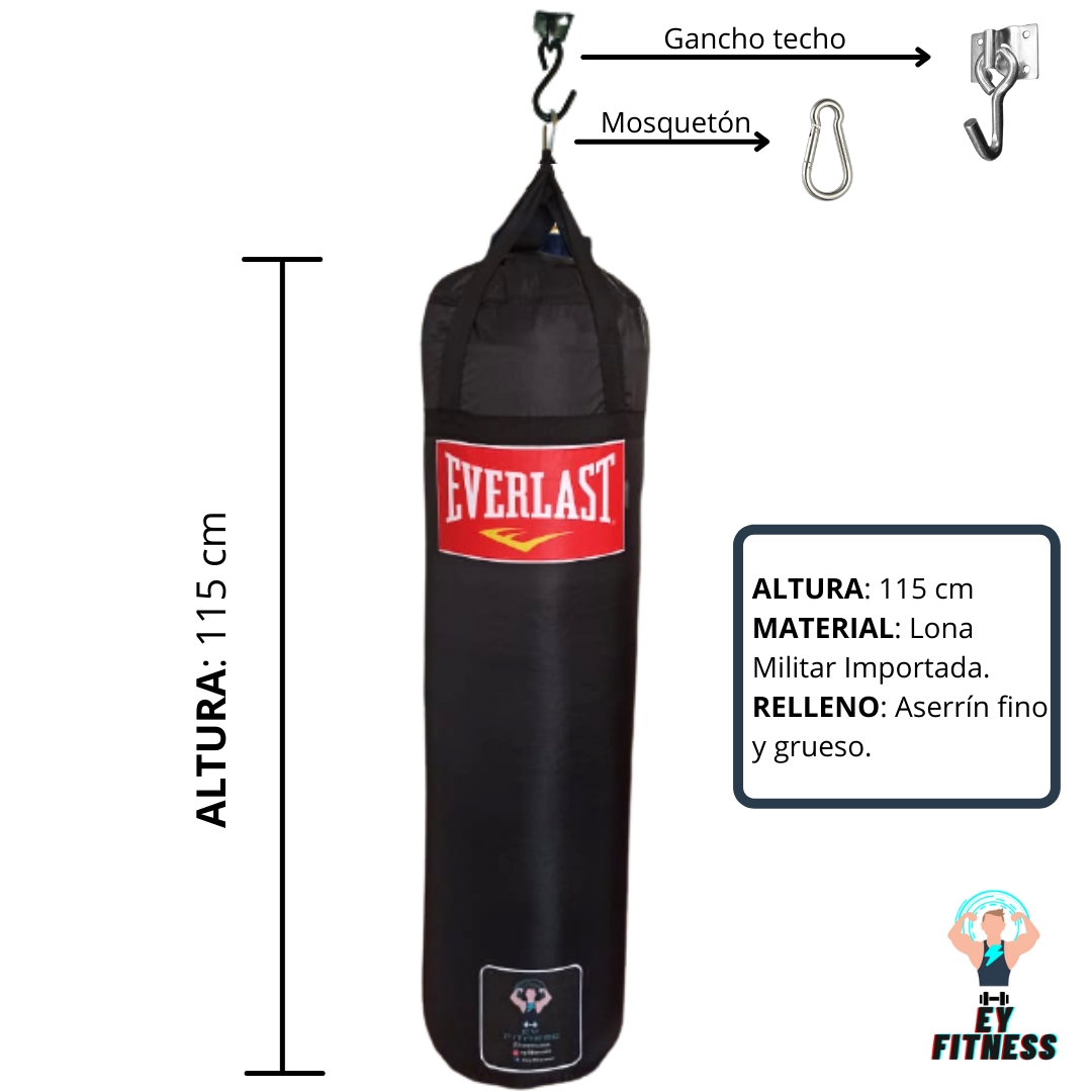 Saco de Boxeo Profesional Ey Fitness Saco de Boxeo Profesional Ey Fitness