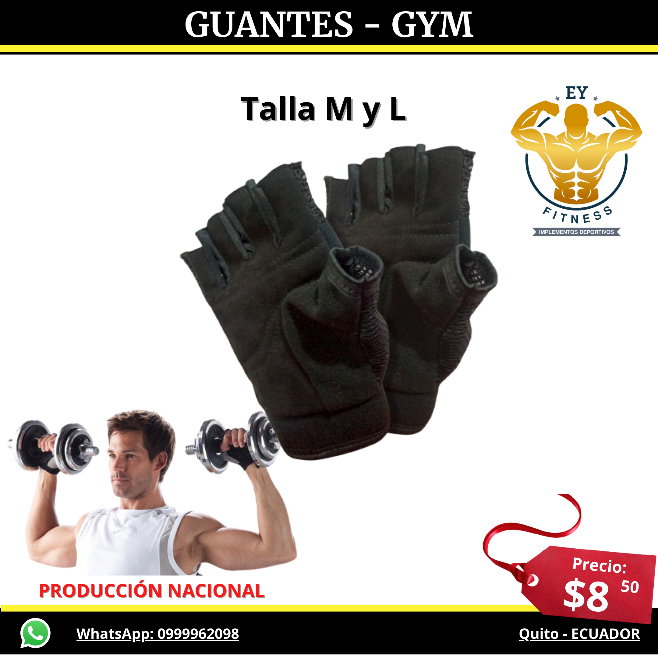 Guante Gym – Cover